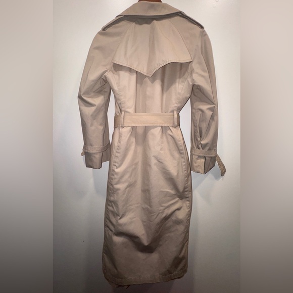 TRUE Vintage LondonFog TrenchCoat Size8 Removable Liner NYC Street Style Classic - Picture 12 of 16